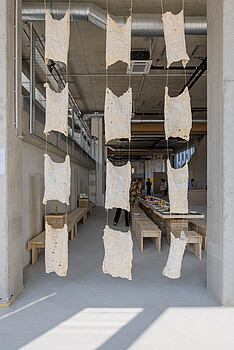 Biofabrique Kantine auf der Vienna Design Week