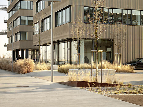 Außenansicht Technologiezentrum Seestadt