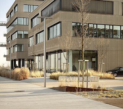 Außenansicht Technologiezentrum Seestadt